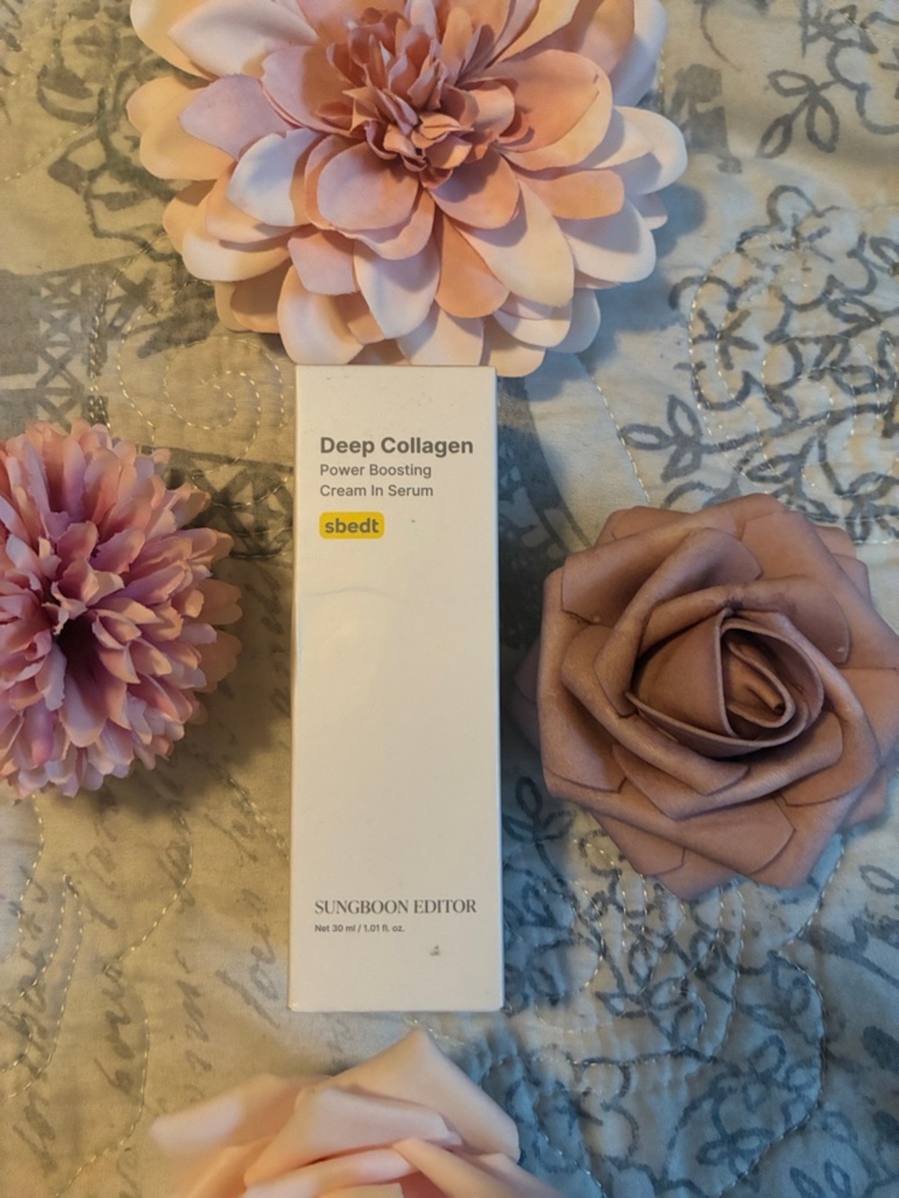 Sungboon Editor Deep Collagen Power Boosting Cream In Serum